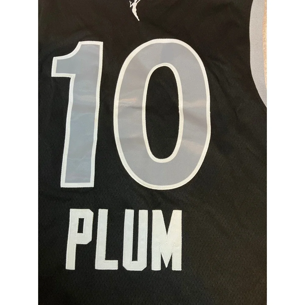 Nike Las Vegas Aces Explorer Edition Kelsey Plum 10 Basketball Jersey Black 48